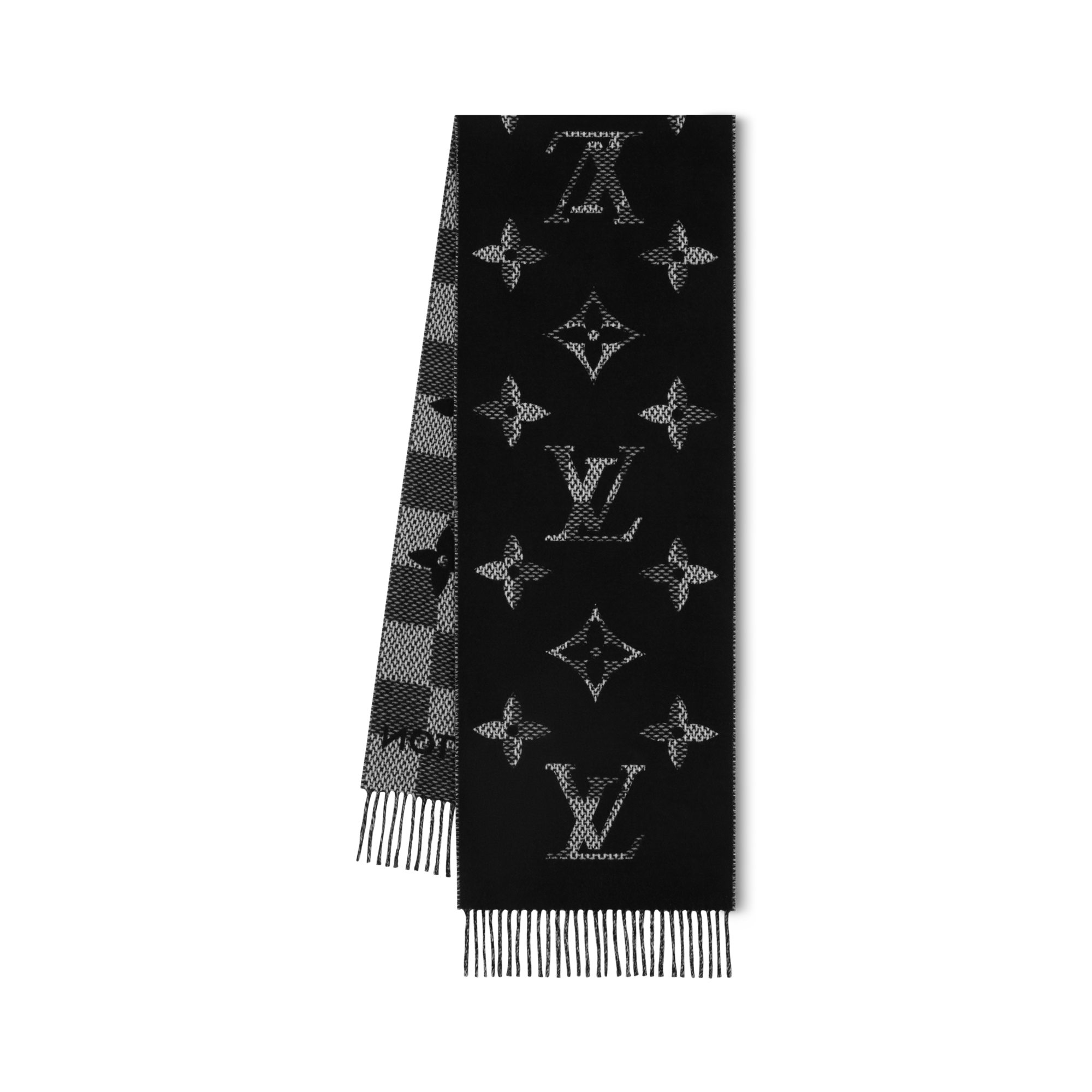 メンズ メンズ マフラー、ストール、その他テキスタイル - ブラック